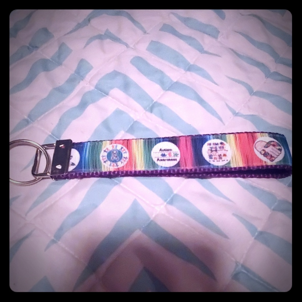 Autism Awareness Keychain